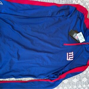 Men’s New York giants‎ quarter zip size medium